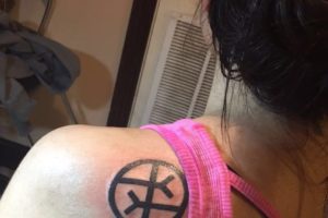 I got a tattoo of the empathy symbol both to remind myself of a humongous part of me as well as to educate others on empathy. Empathy has played a huge role in my life. Without empathy, I wouldn't be able to help out so many people on a daily basis as I do now. It's truly a vow to always try my hardest to understand others. Please share!! I'd love to see this uploaded on the website.